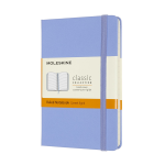 Moleskine Classic Notebook. Pocket. Ruled. Hydrangea Blue. Hard Cover (3.5 X 5.5)