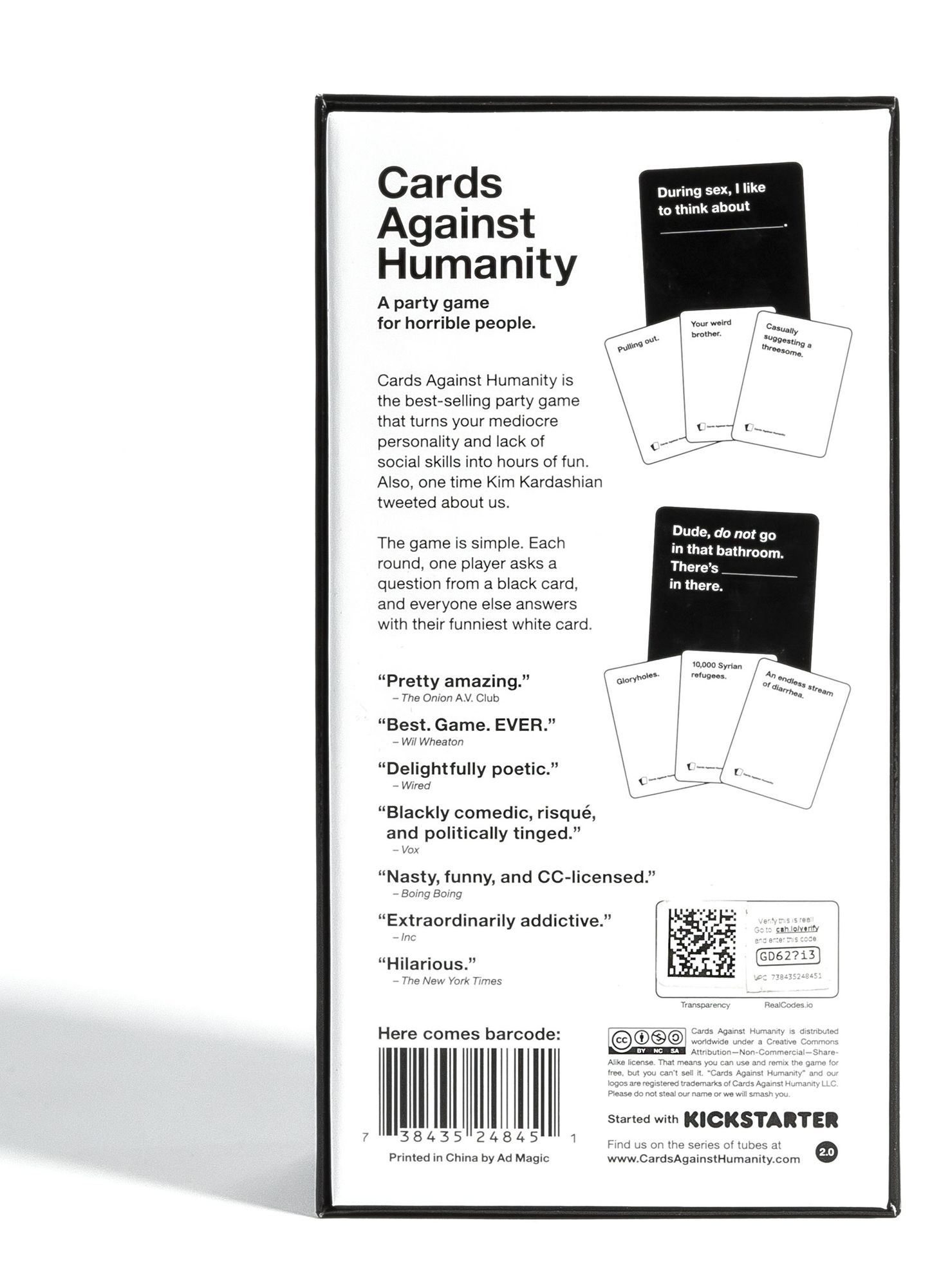 Cards Against Humanity Main Game - Image 3