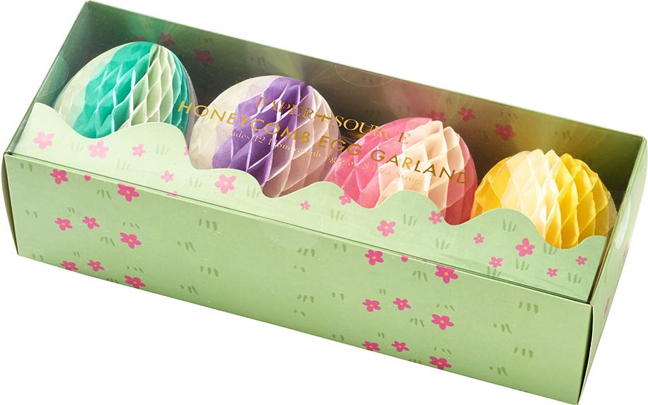 Honeycomb Egg Easter Garland - Image 3