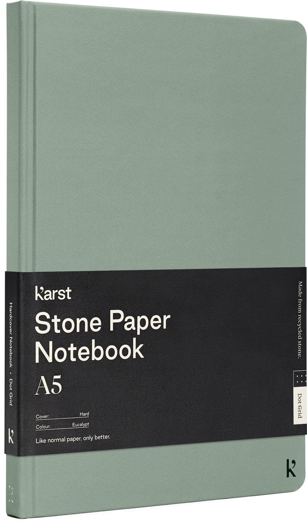 Karst Stone Paper A5 Eucalyptus Hardcover Notebook - Image 3