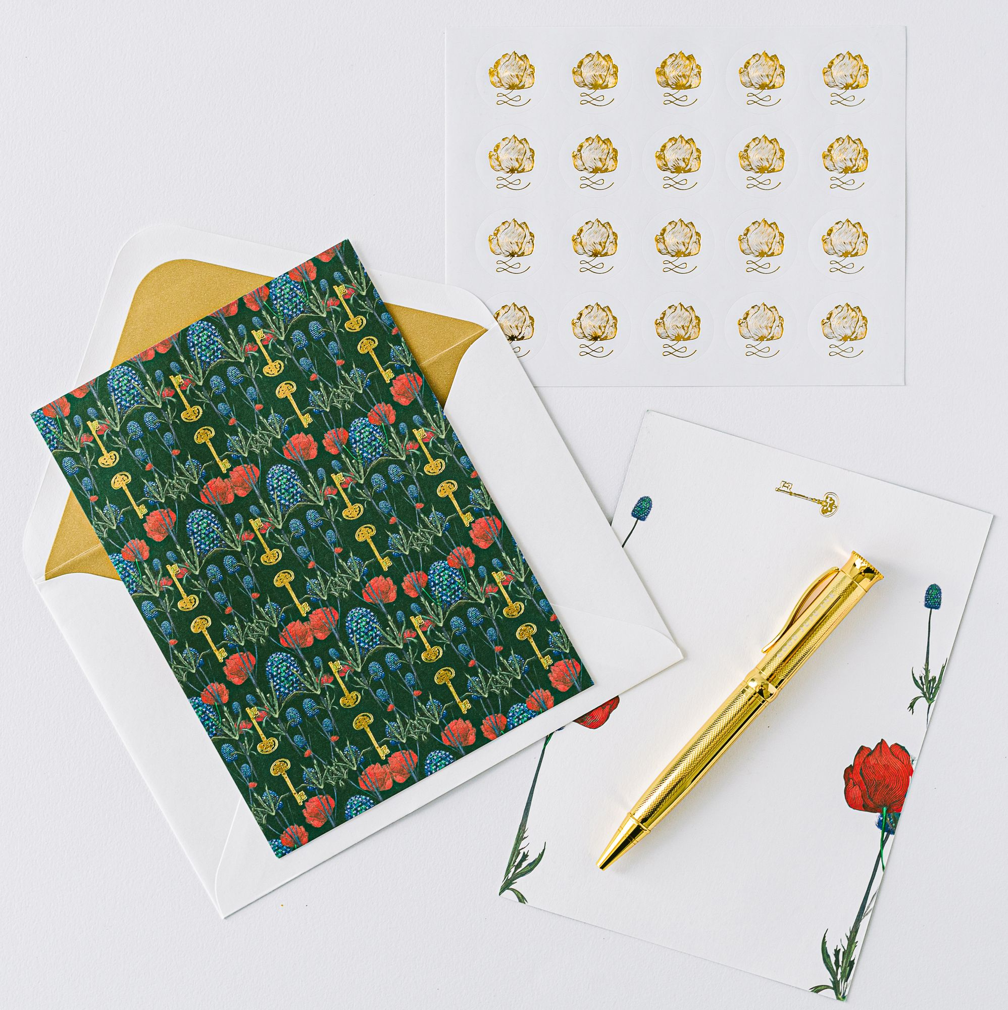 Enchanted Garden Luxury Stationery Set - Image 2