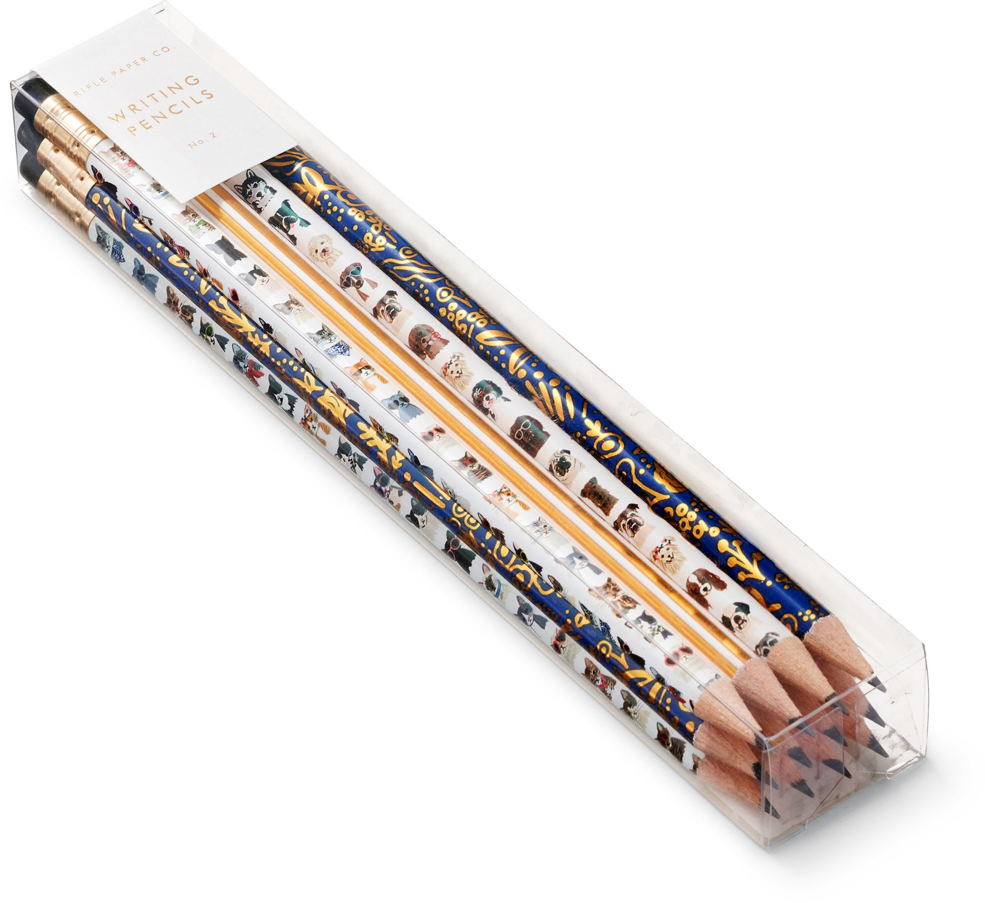 Rifle Paper Co. Cats & Dogs Pencil Set - Image 3