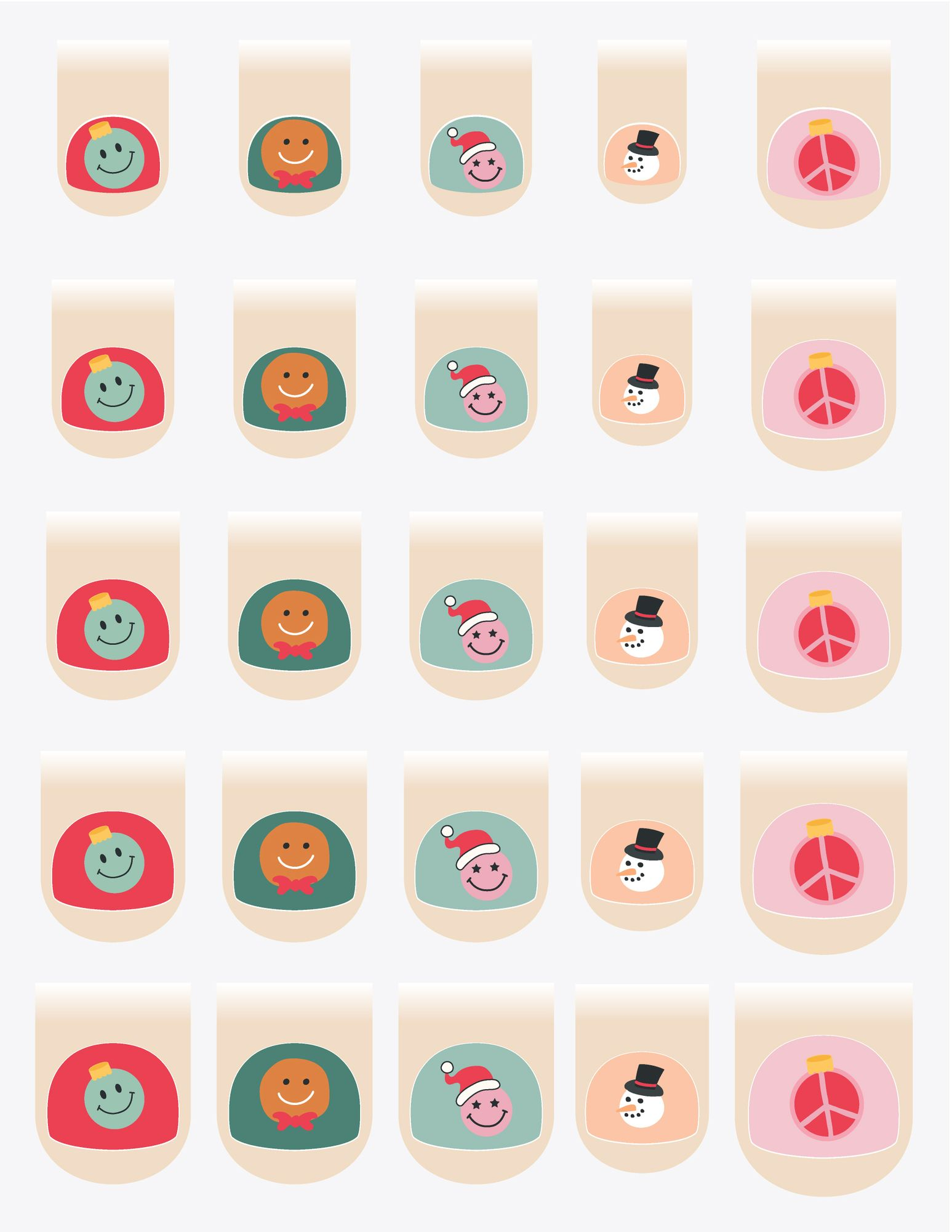 Festive Fingernail Friends - Image 2