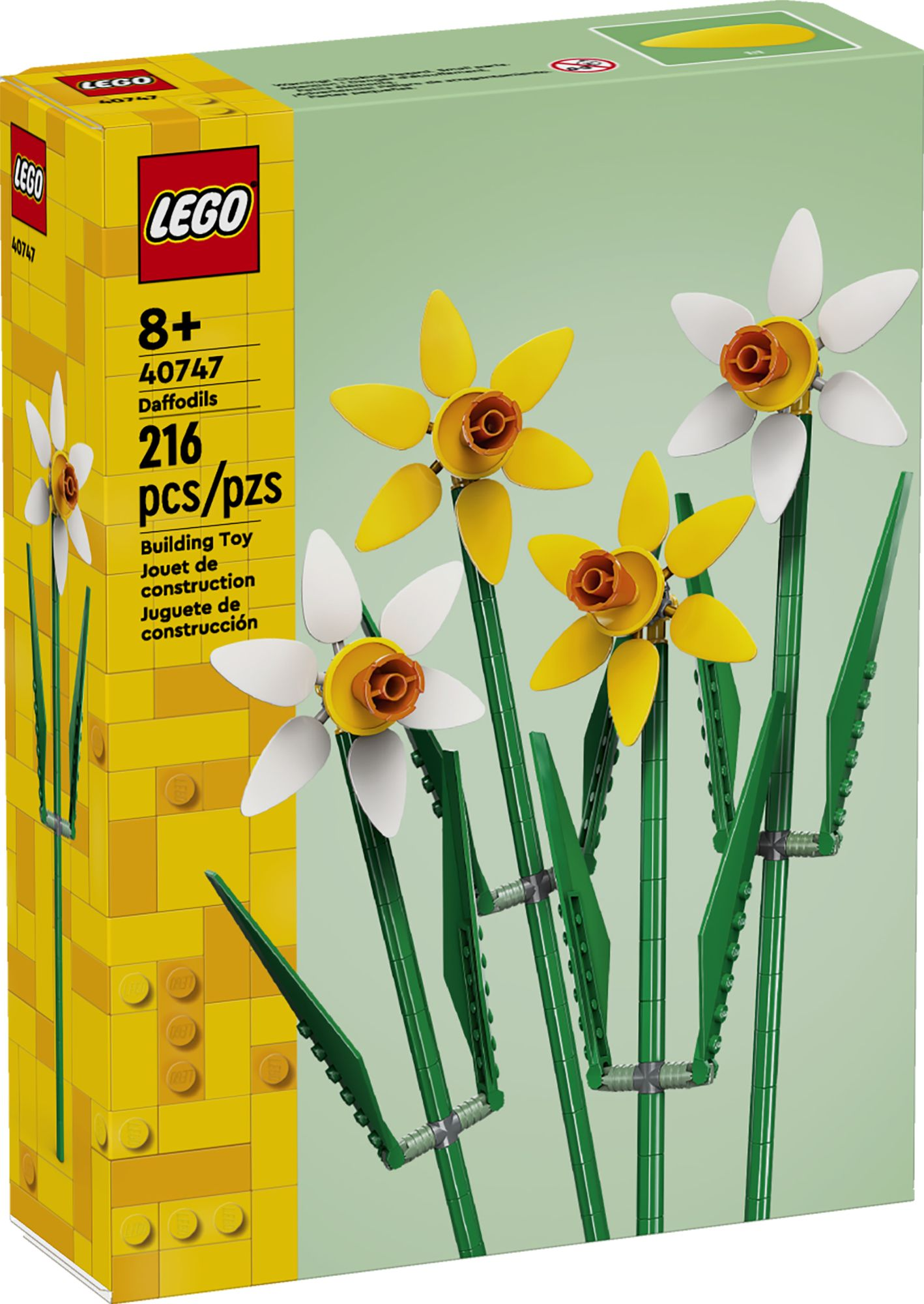 LEGO Flowers Daffodils 40747 - Image 6