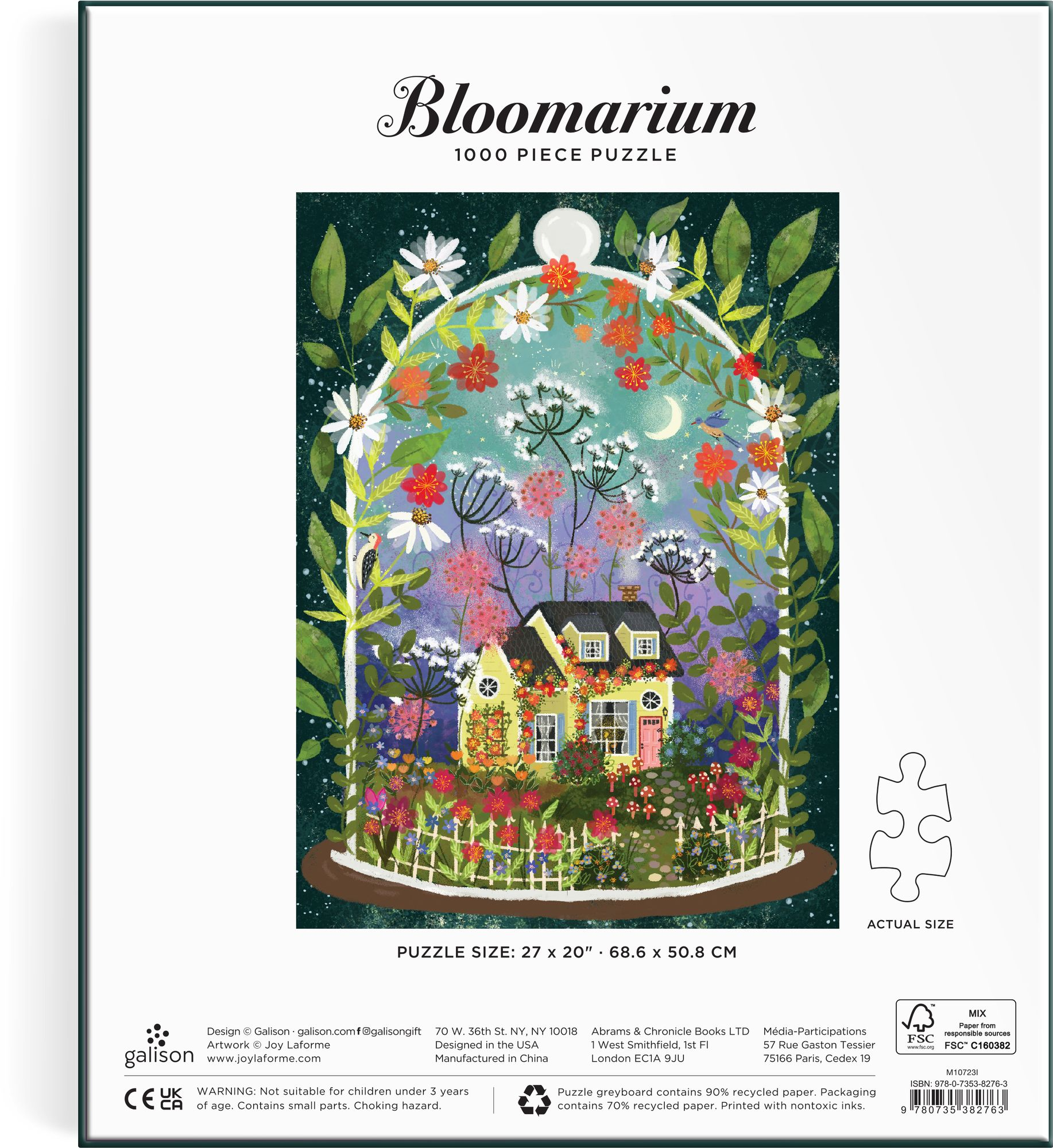 Joy Laforme Bloomarium 1000 Piece Puzzle - Image 4