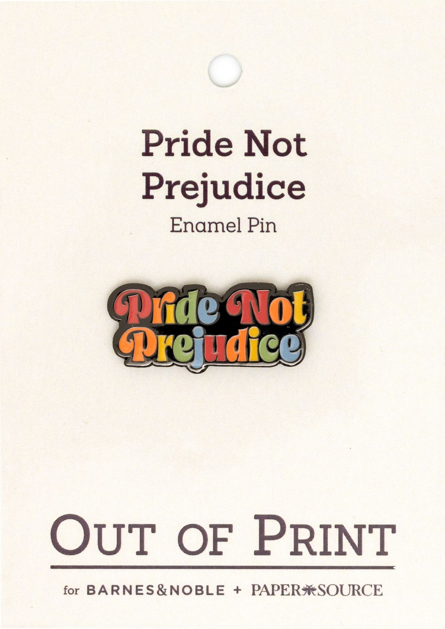 Pride Not Prejudice Pin - Image 2