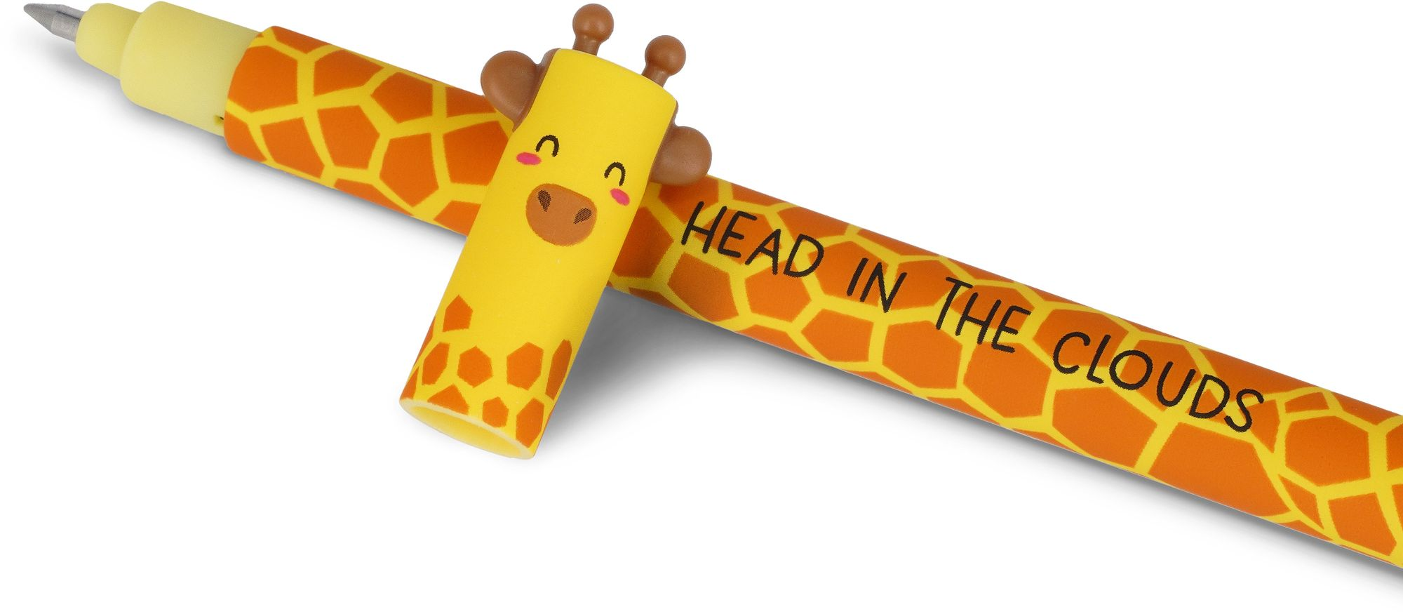 Giraffe Erasable Gel Pen - Black Ink - Image 2