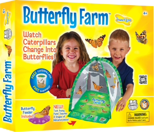 Insect Lore Butterfly Farm Growing Kit with Prepaid Voucher