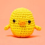 Kiki the Chick. The Woobles. Chick learn to Crochet kit