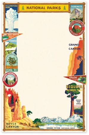 National Parks Notepad