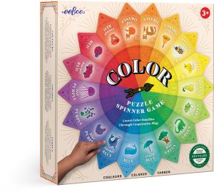 Color Puzzle Spinner Game