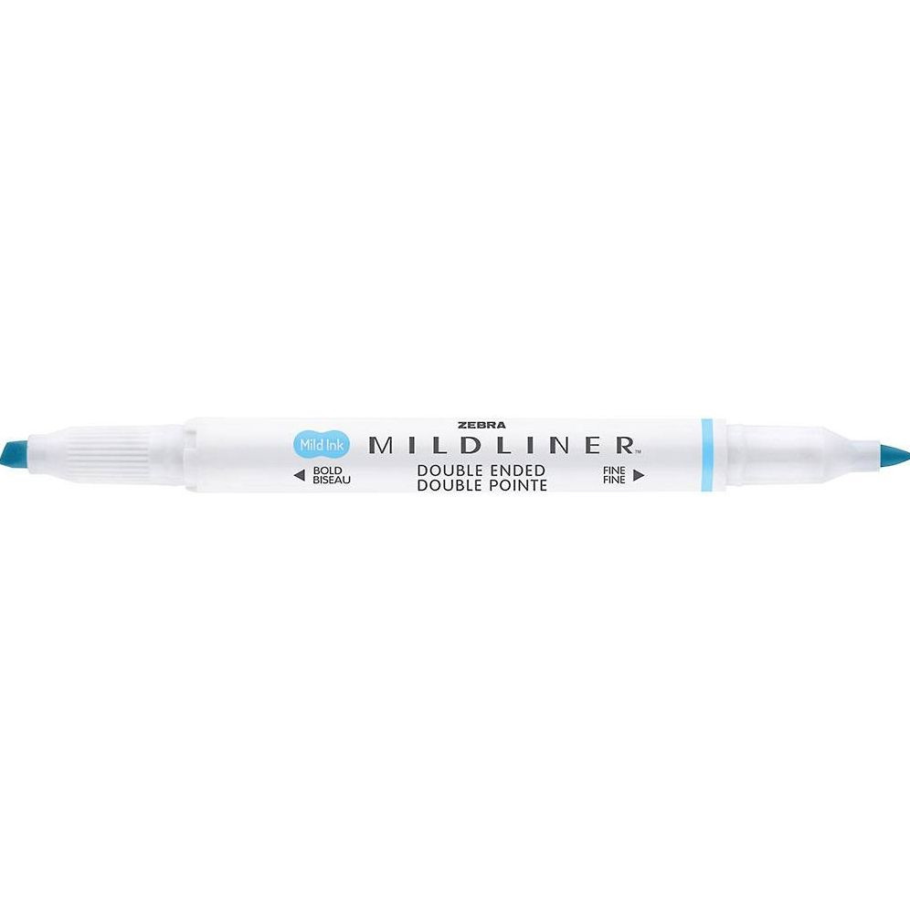 Zebra Mildliner Blue Pen - Image 2