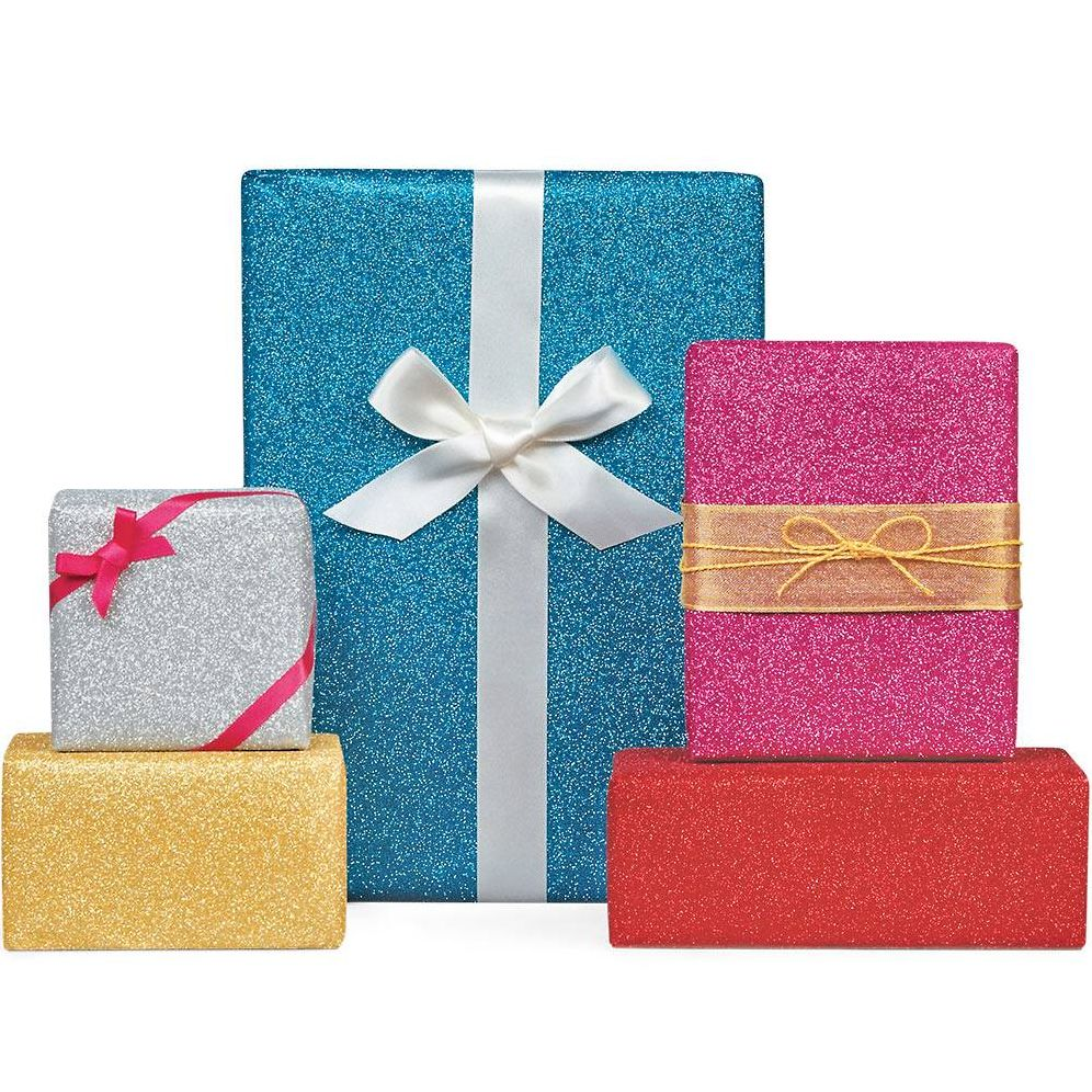 Gold Glitter Wrapping Paper - Image 3