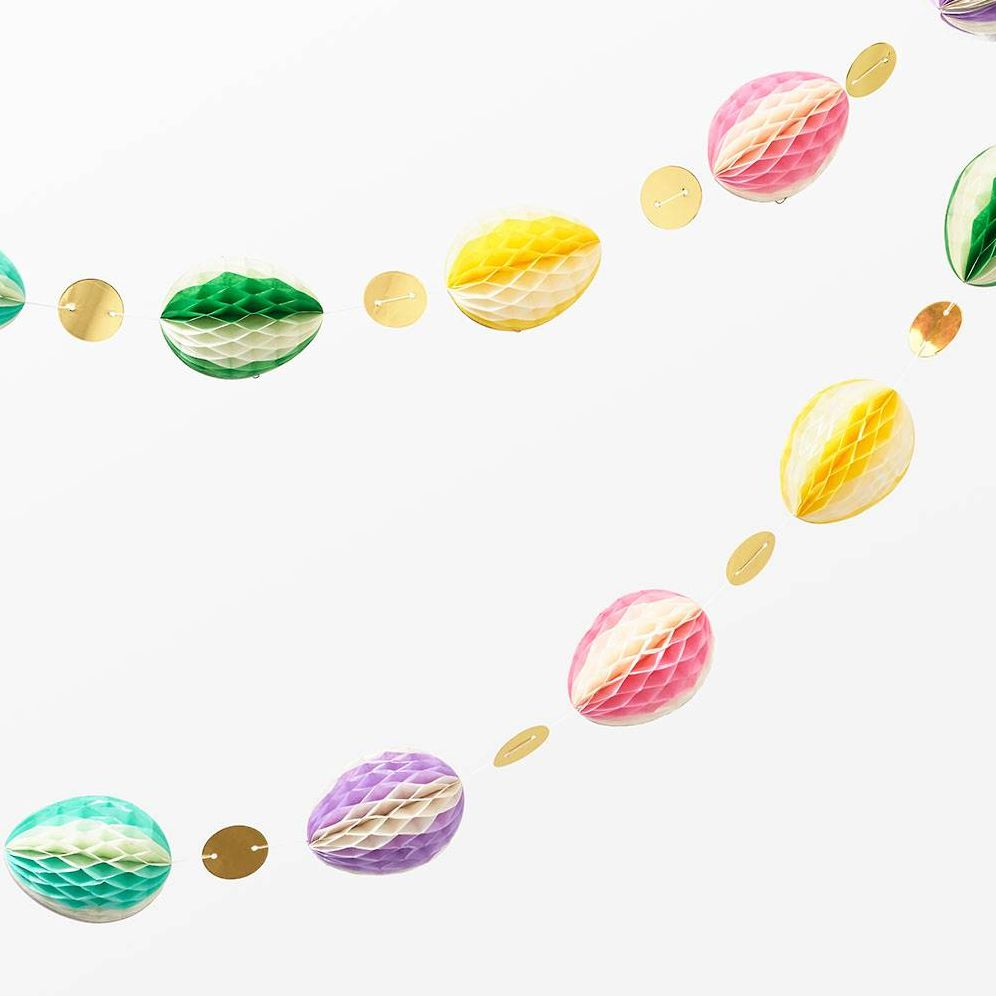 Honeycomb Egg Easter Garland - Image 4