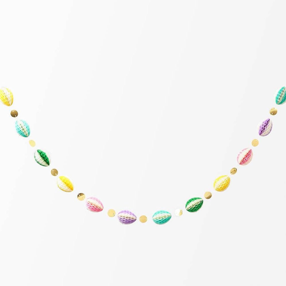 Honeycomb Egg Easter Garland - Image 6