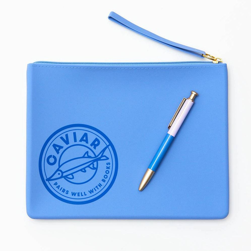 Silicone Caviar Pairs Well With Books Pouch - Image 4