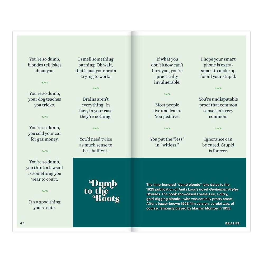 Insults & Comebacks Lines For All Occasions: Paperback Edition - Image 3