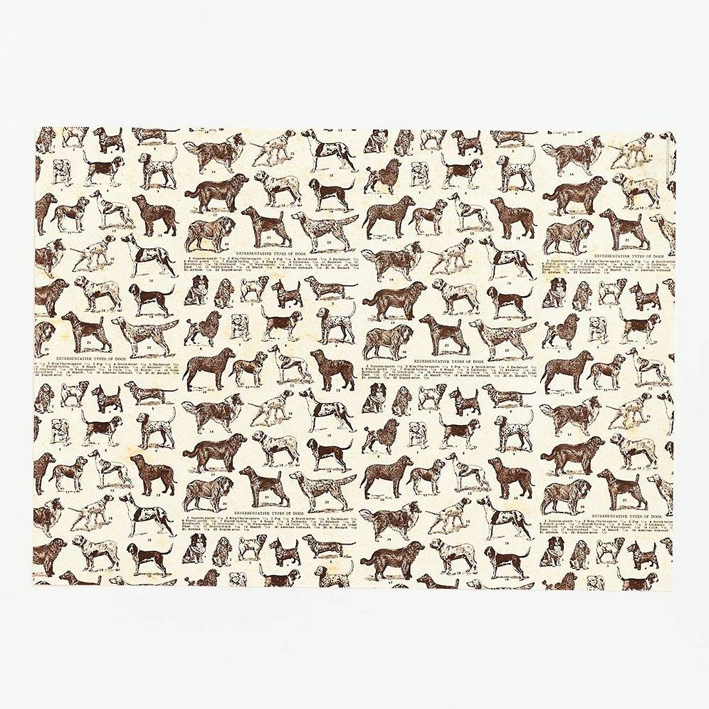 Dog Breeds Handmade Paper - Image 2