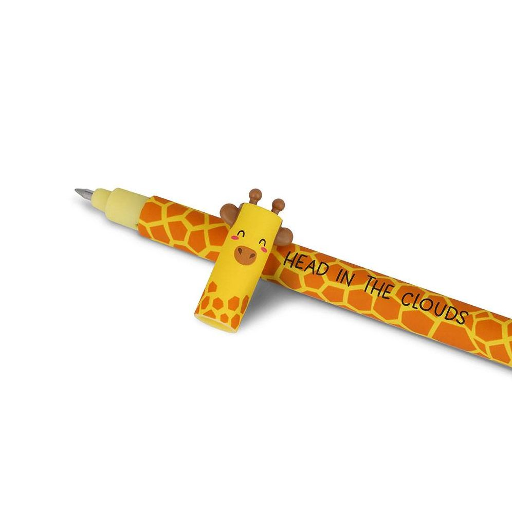 Giraffe Erasable Gel Pen - Black Ink - Image 7