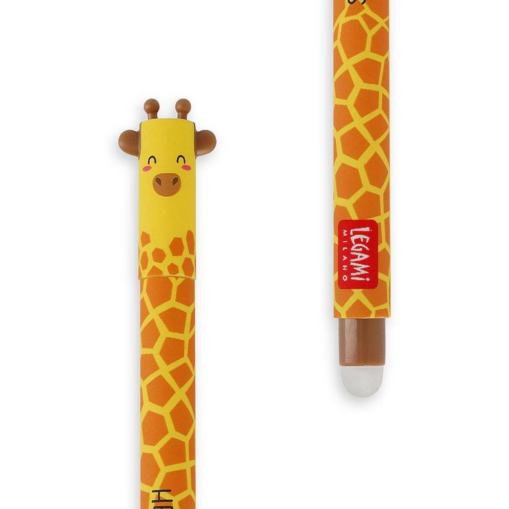 Giraffe Erasable Gel Pen - Black Ink - Image 8