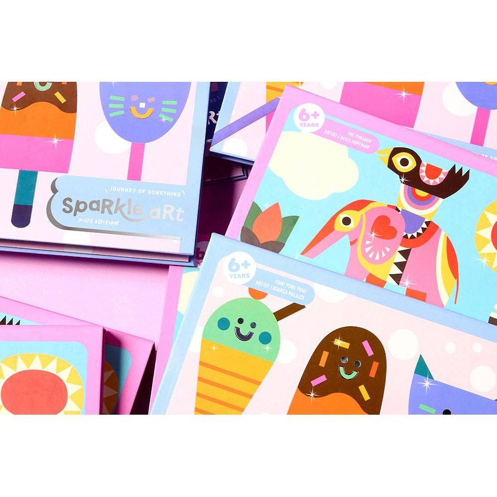 Kid's Sparkle Art: The Pyramid - Image 9