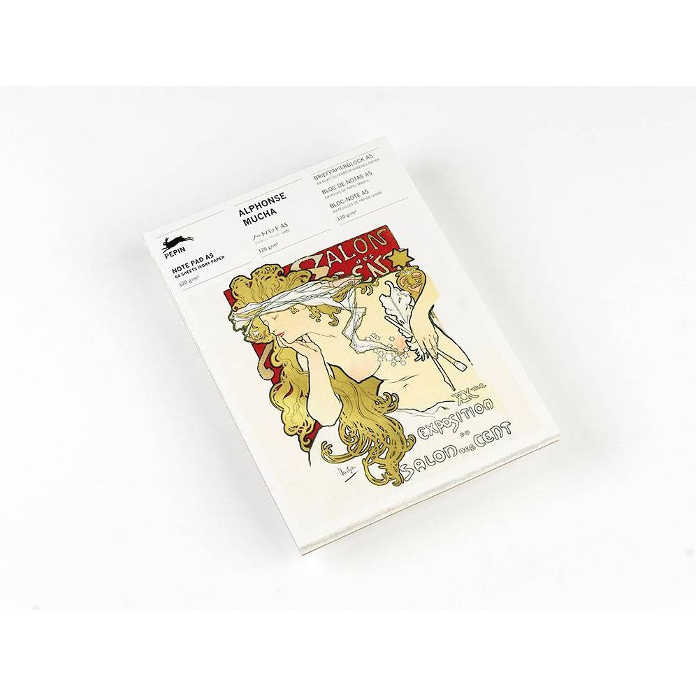 Alphonse Mucha A5 Note Pad - Image 3
