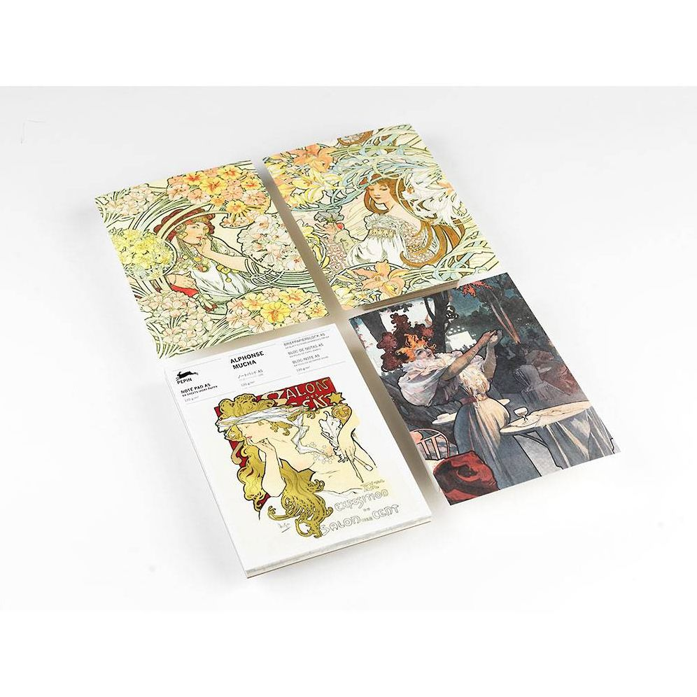 Alphonse Mucha A5 Note Pad - Image 6