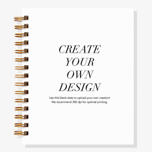 12-Month Custom Planner - Upload Your Own