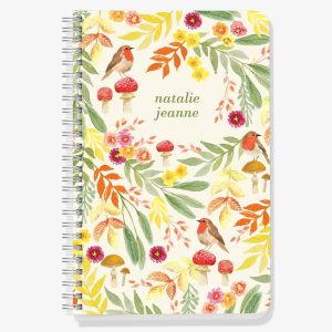 Woodland Birds Custom Journal