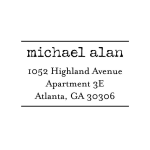 Stamped Type Baby Custom Stamp