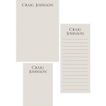 Mister Mixed Personalized Notepads