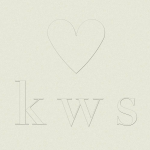 Monogram Heart Custom Embosser Plate