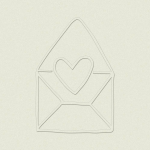 Love Letter Embosser Plate