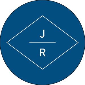 Diamond Monogram Circle Labels