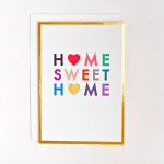 Home Sweet Home Greeting Card