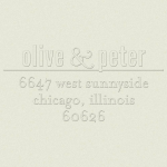 Bold Ampersand Custom Embosser Plate