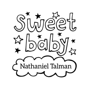 Sweet Baby Sky Custom Stamp