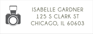 Camera Return Address Label