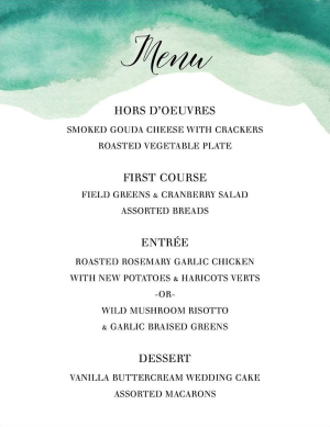 Emerald Information Card