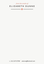 Button Papaya Personalized Notepad Set