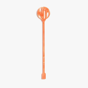 Pearl Coral Laser Cut Monogram Stirrers