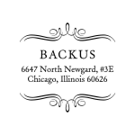 Vintage Marquis Custom Stamp