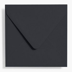 5.75 Square Black Envelopes