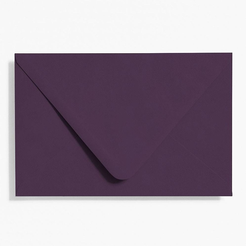 Aubergine A9 Envelopes