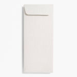 #10 Open End Shimmer Silver Envelopes