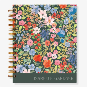 12-Month Painted Meadow Custom Planner