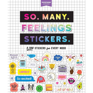So. Many. Feelings Stickers.: 2.700 Stickers for Every Mood