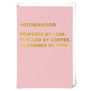 Sustained by Wine Mother's Day Card