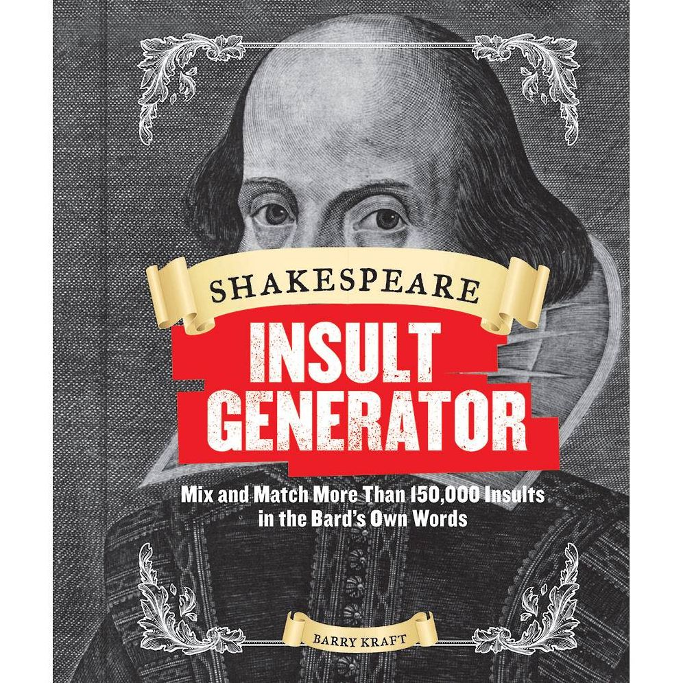 Shakespeare Insult Generator: Mix and Match More than 150.000 Insults in the Bard's Own Words