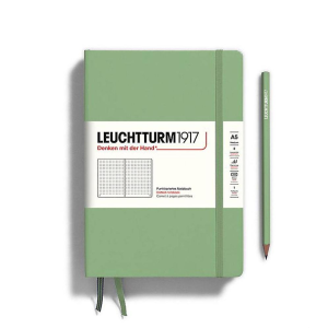 Leuchtturm1917 Sage Medium Hardcover Dotted Journal